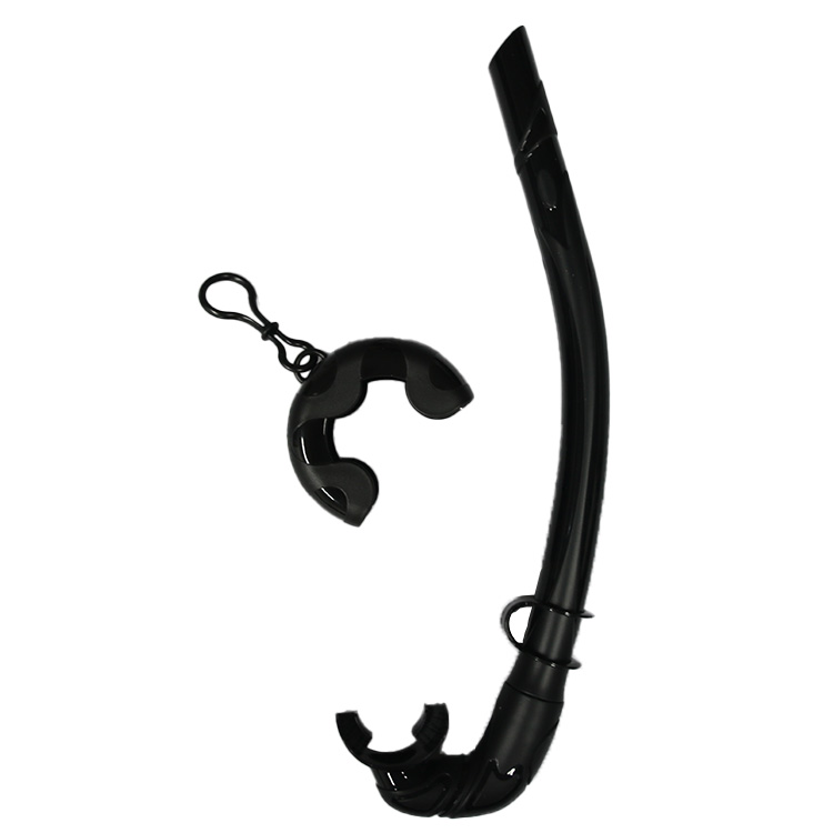 [ PRODIVE ] S12 Snorkel with Snorkel Case Black スノーケル [ ダイビング用シュノーケル ] | 