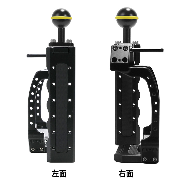 [ SEA&SEA ] RSシングルグリップセット リグシステム RIG SYSTEM 22520 (ブラック) / 22521 (シルバー) |  | 02
