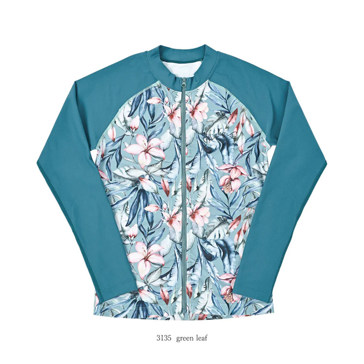 [ MAKA-HOU ] 前ZIPラッシュガード / Zip Rash Guard 11W12 | 