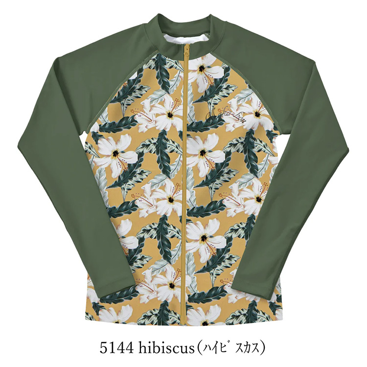 [ MAKA-HOU ] 前ZIPラッシュガード / Zip Rash Guard 11W12 |  | 02