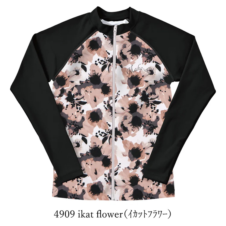 [ MAKA-HOU ] 前ZIPラッシュガード / Zip Rash Guard 11W12 |  | 03