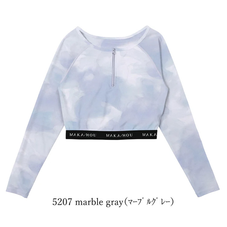 [ MAKA-HOU ] クロップドラッシュガード / Cropped length Rashguard 11W26 |  | 01