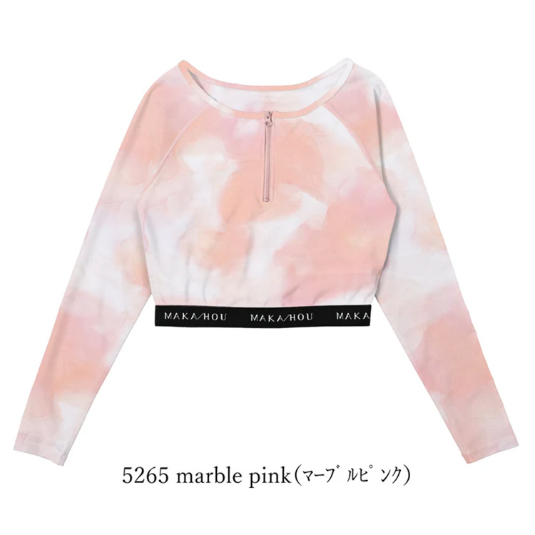 [ MAKA-HOU ] クロップドラッシュガード / Cropped length Rashguard 11W26 |  | 02