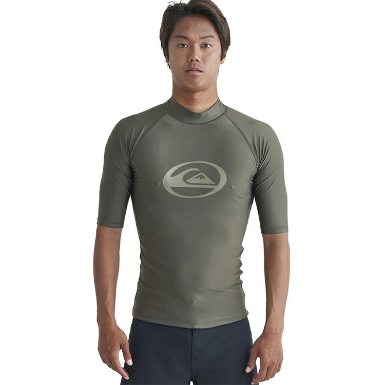 [ QUIKSILVER ] メンズ SATURN SR 半袖ラッシュガード 速乾 UV CUT UPF 50+ レギュラーフィット QLY241024 |  | 02