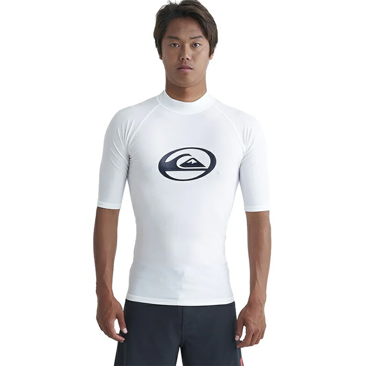 [ QUIKSILVER ] メンズ SATURN SR 半袖ラッシュガード 速乾 UV CUT UPF 50+ レギュラーフィット QLY241024 |  | 04
