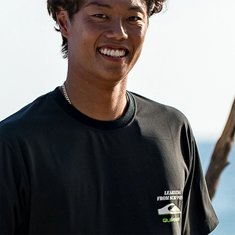 [ QuikSilver ] ICON OF SURF 26 SS メンズ半袖Tシャツ UPF50+ 4WAYストレッチ QLY262004 |  | 03