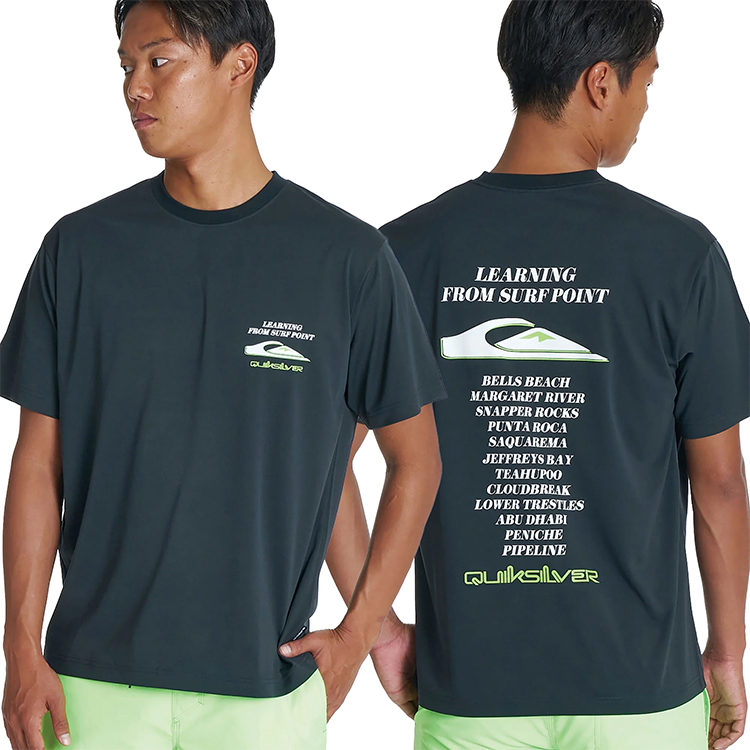 [ QuikSilver ] ICON OF SURF 26 SS メンズ半袖Tシャツ UPF50+ 4WAYストレッチ QLY262004 |  | 04