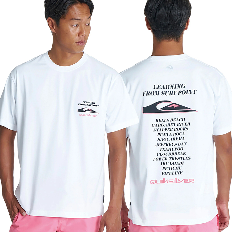[ QuikSilver ] ICON OF SURF 26 SS メンズ半袖Tシャツ UPF50+ 4WAYストレッチ QLY262004 |  | 08