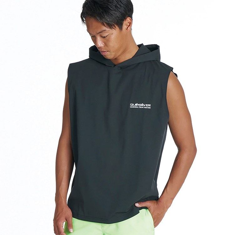 [ QuikSilver ] QS UNION SLY フード付きタンクトップ 接触冷感 速乾 UPF50+ ストレッチ QLY262017 |  | 01