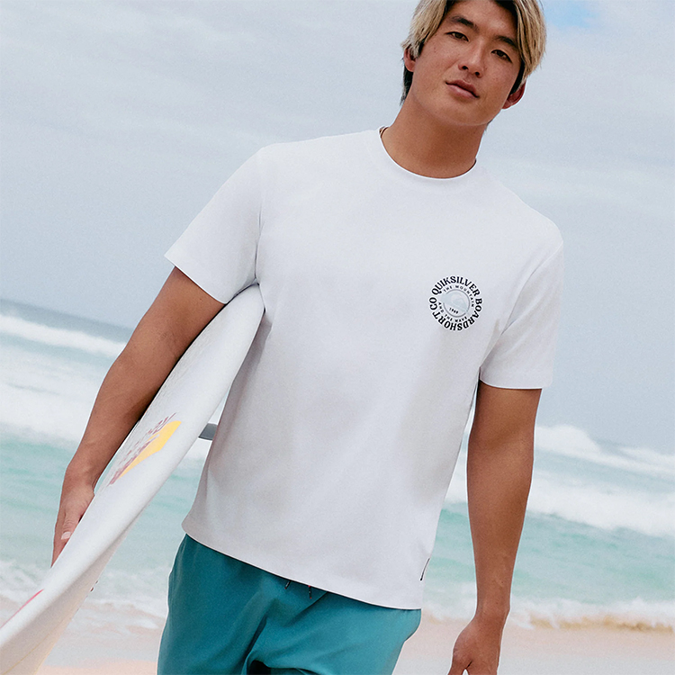 [ QuikSilver ] TOO FINE FB SS 半袖Tシャツ 速乾 UPF50+ ストレッチ QLY262015 |  | 10