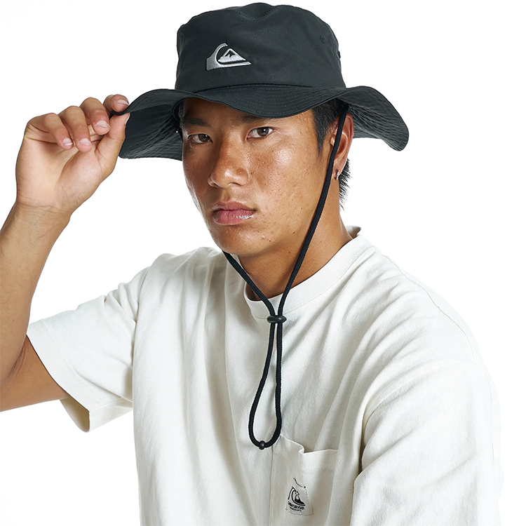 [ QuikSilver ] WR BUSHMASTER HAT サーフハット アジャスター付き QSA262703 |  | 02