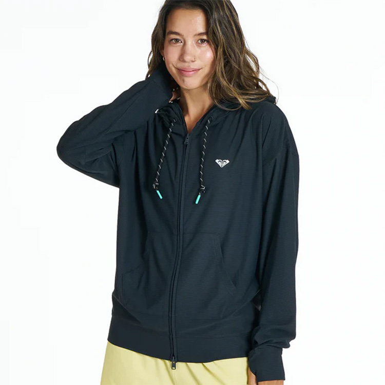 [ ROXY ] ロキシー DRYWELL HOODIE フェイスガード ラッシュガード /UVカット/EASY DRY RLY262014 | 