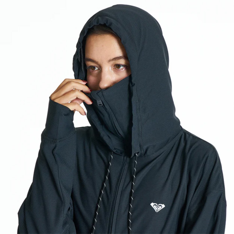 [ ROXY ] ロキシー DRYWELL HOODIE フェイスガード ラッシュガード /UVカット/EASY DRY RLY262014 |  | 02
