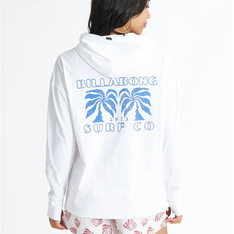 [ BILLABONG ] ビラボン ウィメンズ MORFY GRAPHIC （UPF50+）ZIP UP HOODED RASH ジップラッシュガード BG01C850 |  | 07