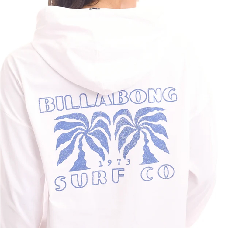 [ BILLABONG ] ビラボン ウィメンズ MORFY GRAPHIC （UPF50+）ZIP UP HOODED RASH ジップラッシュガード BG01C850 |  | 08