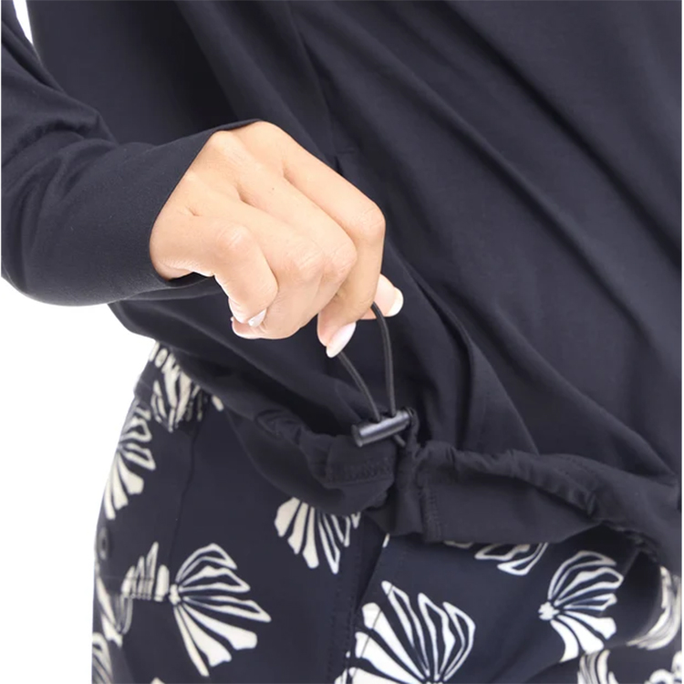 [ BILLABONG ] ビラボン ウィメンズ MORFY GRAPHIC （UPF50+）ZIP UP HOODED RASH ジップラッシュガード BG01C850 |  | 11