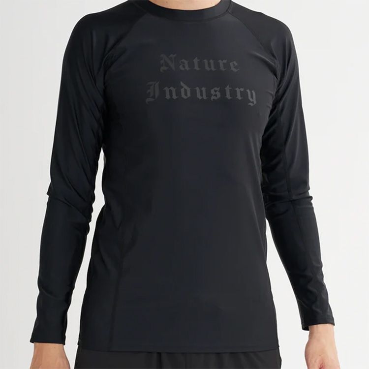 [ RVCA SPORTS ] メンズ NATURE INDUSTRY VA RASH LS 長袖ラッシュガード BG04A851 | 