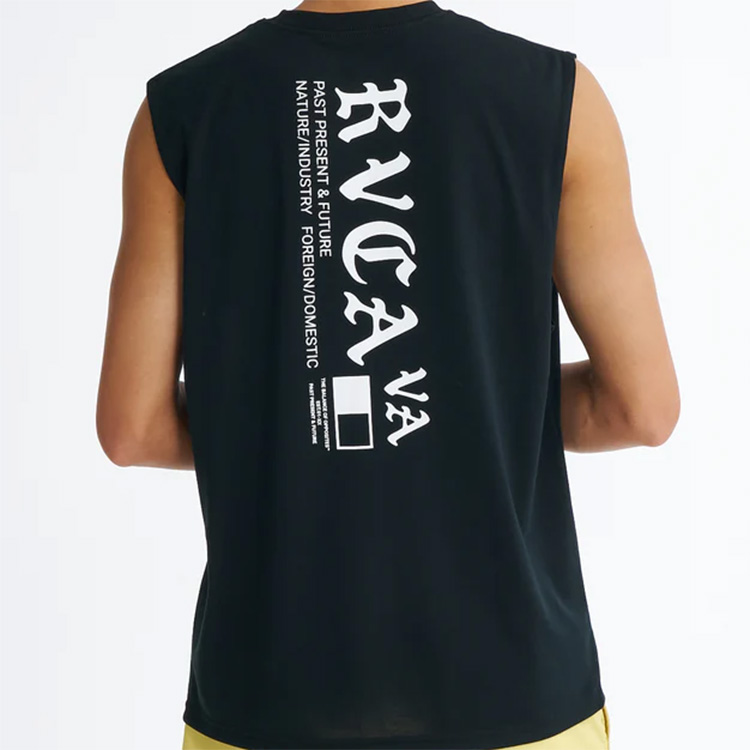 [ RVCA ] メンズ OE STARIGHT SFTT サーフタンクトップ BG04A859 | 