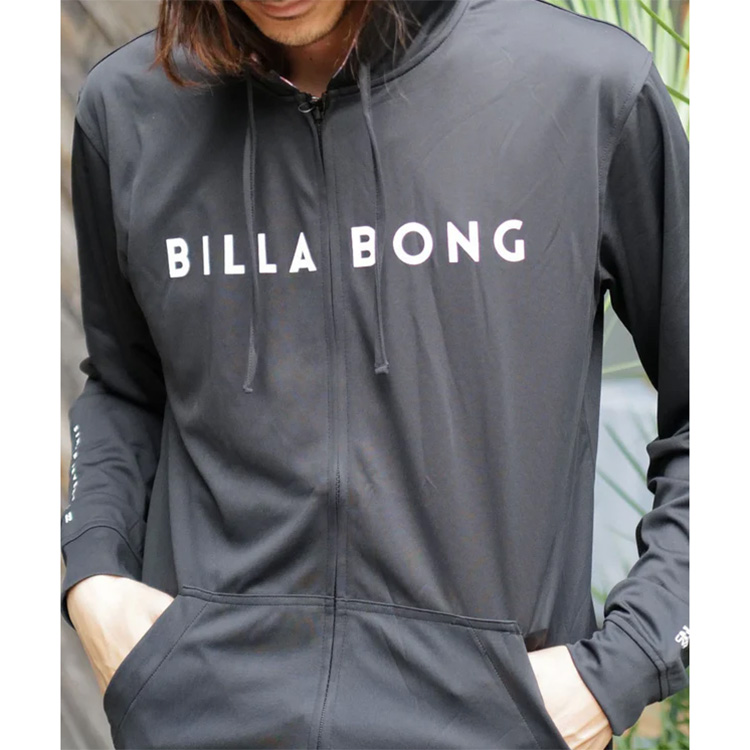 [ BILLABONG ] メンズ RASH ZIP HOOD ジップラッシュガード BG01A850 | 