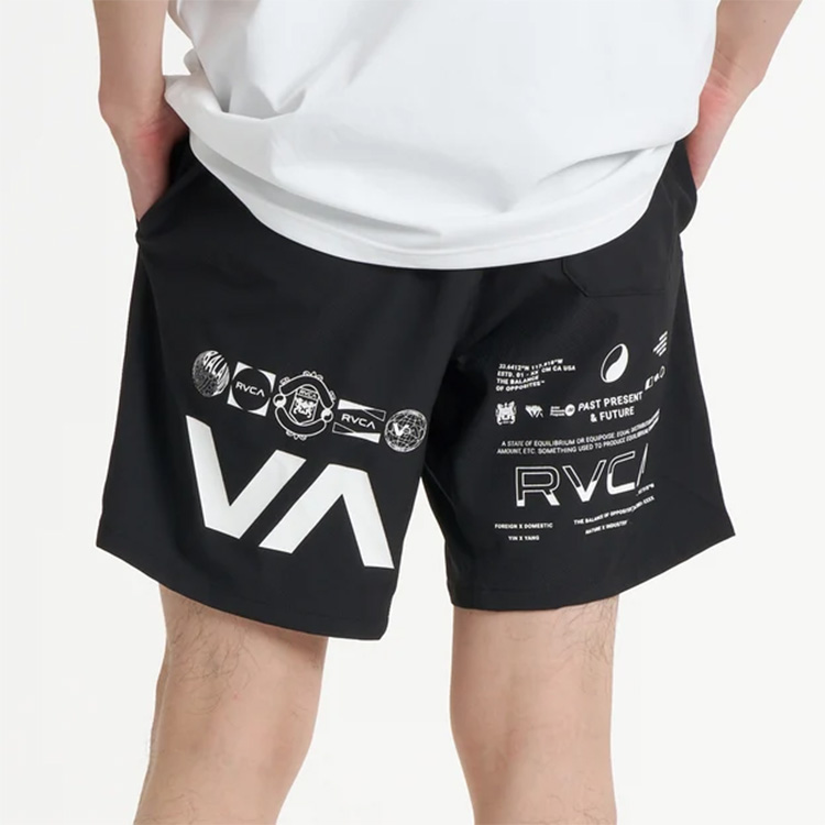 [ RVCA ] SPORT メンズ SPIRIT ALL OVER SPORTS SHORTS ショートパンツ BG04A606 |  | 03