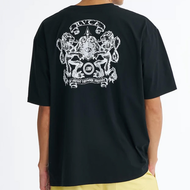 [ RVCA ] メンズ LIONS GATE SFST サーフTシャツ BG04A855 |  | 01