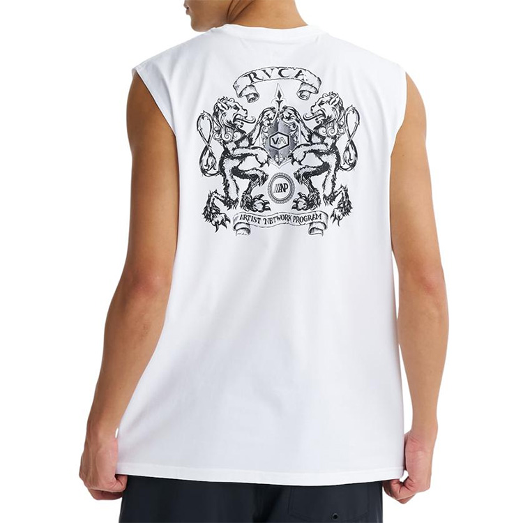 [ RVCA ] メンズ　LIONS GATE SFTT 水陸両用 ラッシュガード タンクトップ サーフタンク BG04A861 |  | 02
