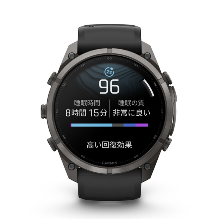 [ GARMIN ] ガーミン fenix 9 Pro  Sapphire AMOLED 51mm DLC Ti / Black 010-04337-69 フラッグシップGPSウォッチ |  | 01