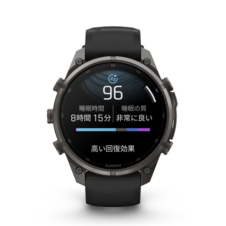 [ GARMIN ] ガーミン fenix 9 Pro  Sapphire AMOLED 47mm DLC Ti / Black 010-04336-69 フラッグシップGPSウォッチ |  | 01