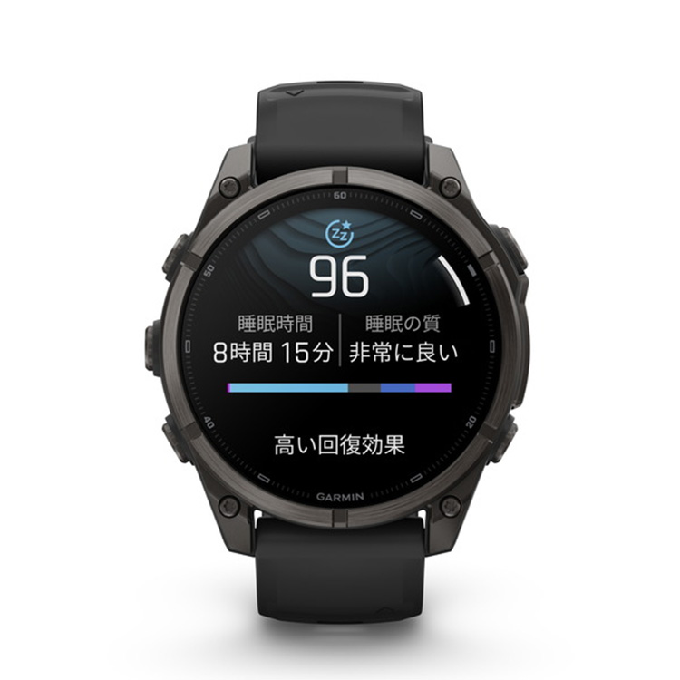 [ GARMIN ] ガーミン fenix 9 Sapphire AMOLED 47mm DLC Ti / Black 010-04762-14 フラッグシップGPSウォッチ |  | 01