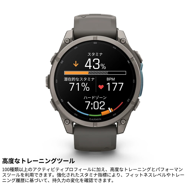 [ GARMIN ] ガーミン fenix 9 Sapphire AMOLED 47mm DLC Ti / Black 010-04762-14 フラッグシップGPSウォッチ |  | 03