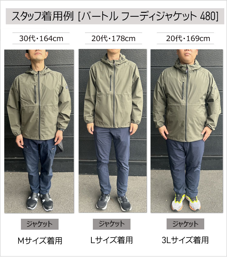 バートル BURTLE 新作