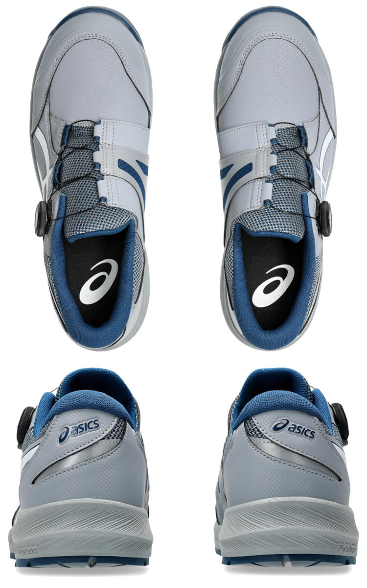 ASICS安全靴ウィンジョブCP309BoA24.5cm新品WHITEBLACK ウィンジョブ 安全靴 アシックス asics スニーカー CP309 BOA
