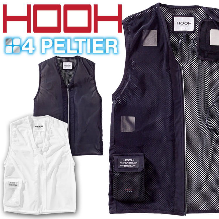 HOOH（鳳皇） ペルチェベスト&バッテリーセット PV111 ブラック 冷却