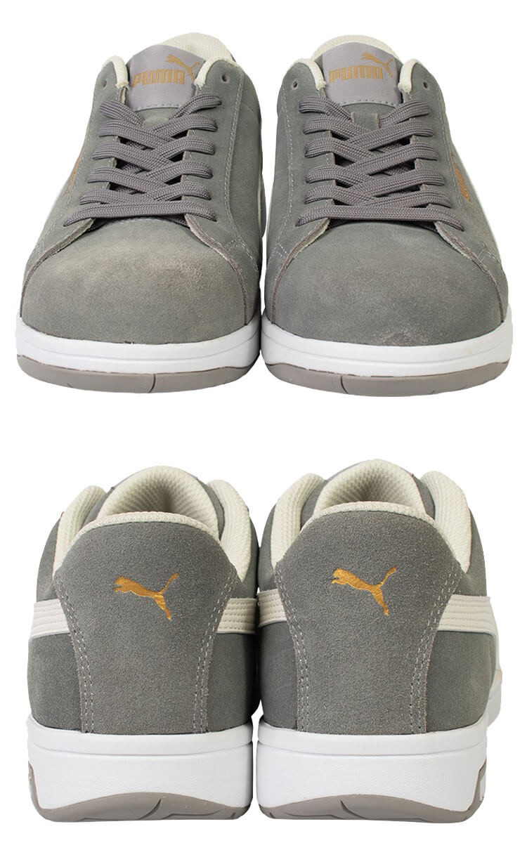 PUMA（プーマ） 安全靴 ICONIC LOW 64.202.0 64.203.0 本革 紐