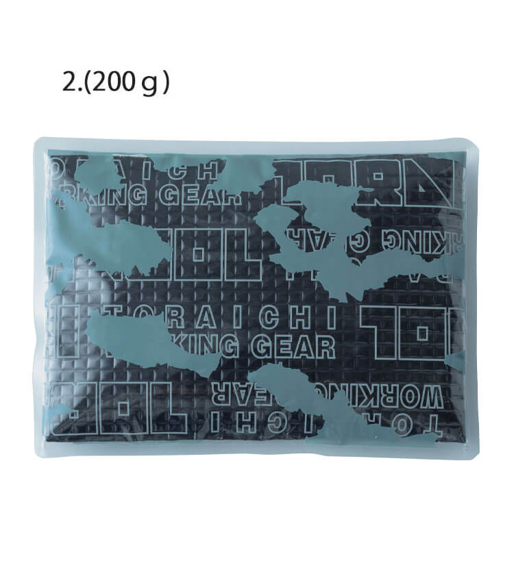 TORAICHI 寅壱 アイスパック 7964-604 保冷剤 7964シリーズインナー対応 2番200g 熱中症対策