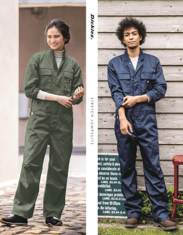 Dickies（ディッキーズ） 作業服 長袖つなぎ D-766 コーコス CO-COS T