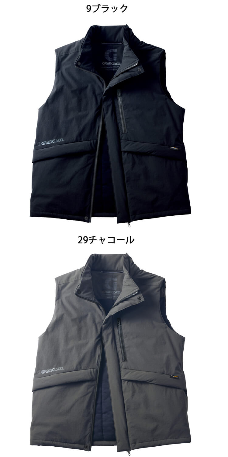 TAKAYA WORK WEAR 防寒服 GRANCISCO グランシスコ 防寒ベスト GC-W587