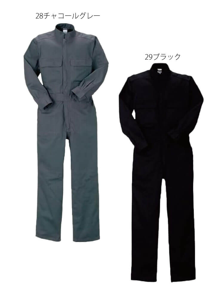 長袖ジャンプスーツ 111 クレヒフク KURE 通年 作業服 作業着 円管 4L