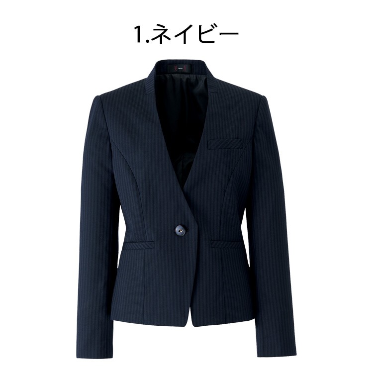 オフィス 制服 レディース セレクトステージ 神馬本店 美形 ジャケット SA402J  大きいサイズ17号・19号