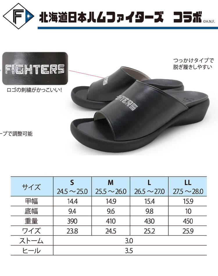 リゲッタカヌー RegettaCanoe 北海道日本ハムファイターズコラボ BCFW3500NF プロ野球12球団 野球観戦 サンダル スリッパ レディース リゲッタカヌー RegettaCanoe 北海道日本ハムファイターズコラボ