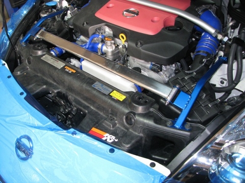 Z33 フロントコアサポートバー フロントコアサポートバー ニッサン フェアレディZ Z33 MOタイプ