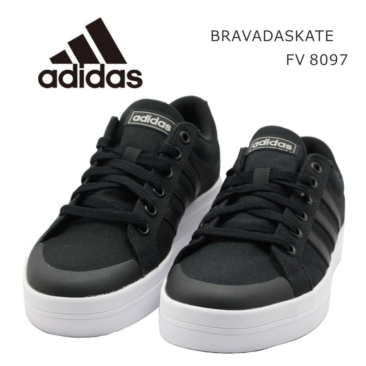 Adidas アディダス レディース スニーカー Fv8097 ブラック ブラバダ Adi8097 ミッキー靴店 通販 Yahoo ショッピング