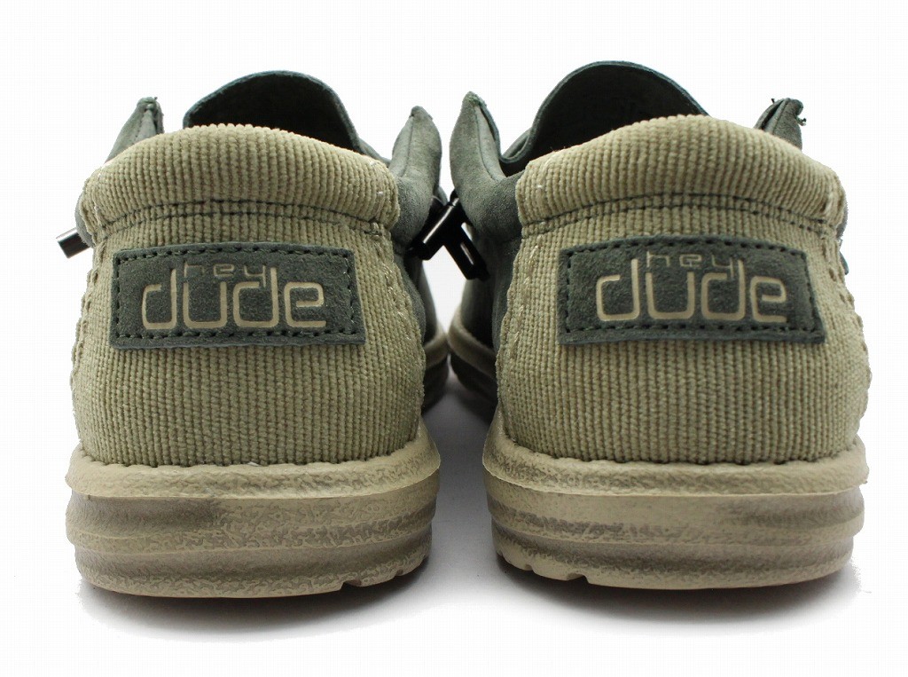 HEYDUDE ヘイデュード レザー WALLY SUEDE MUSK ウォーリー スエード ...