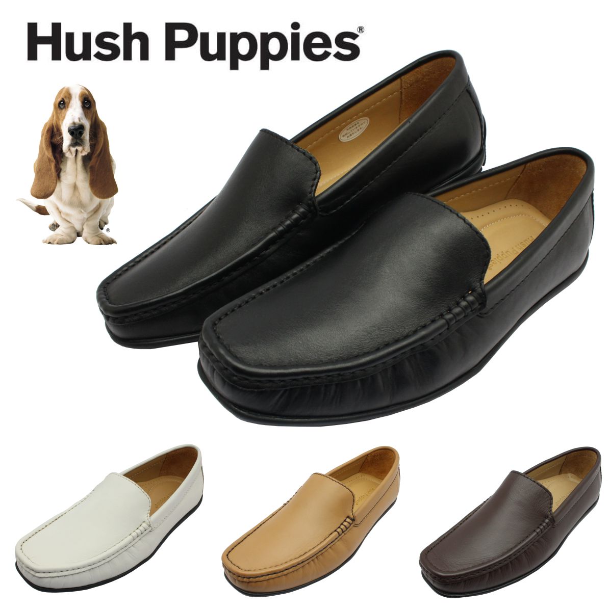 ハッシュパピー Hush Puppies メンズ スリッポン モカシン