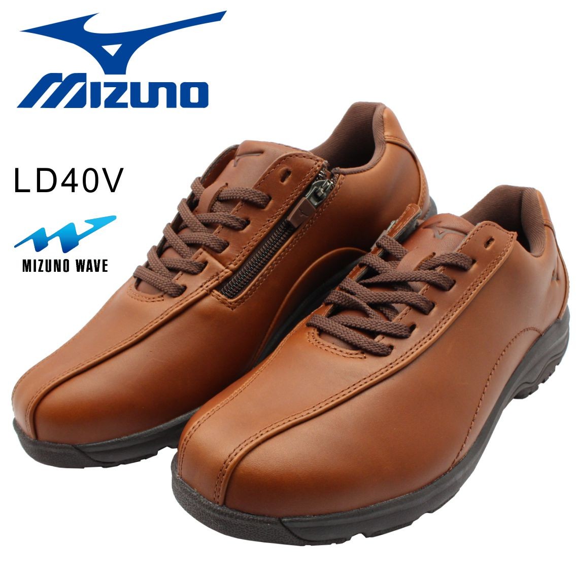 ミズノ MIZUNO LD40V ブラウン メンズ ウォーキングシューズ カジュアル B1GC191751 3E 本革  :mild40vbr:ミッキー靴店 - 通販 - Yahoo!ショッピング