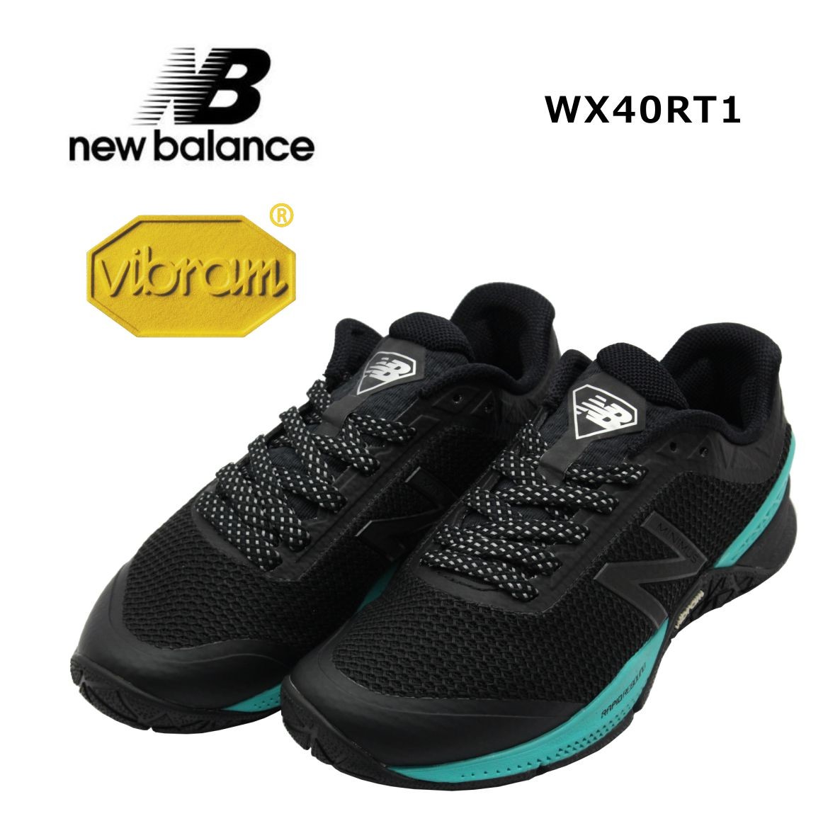 New Balance ニューバランス レディース スニーカー Wx40rt1 ミニマス ジム トレーニング ブラックターコイズ Nbwx40rt1 ミッキー靴店 通販 Yahoo ショッピング