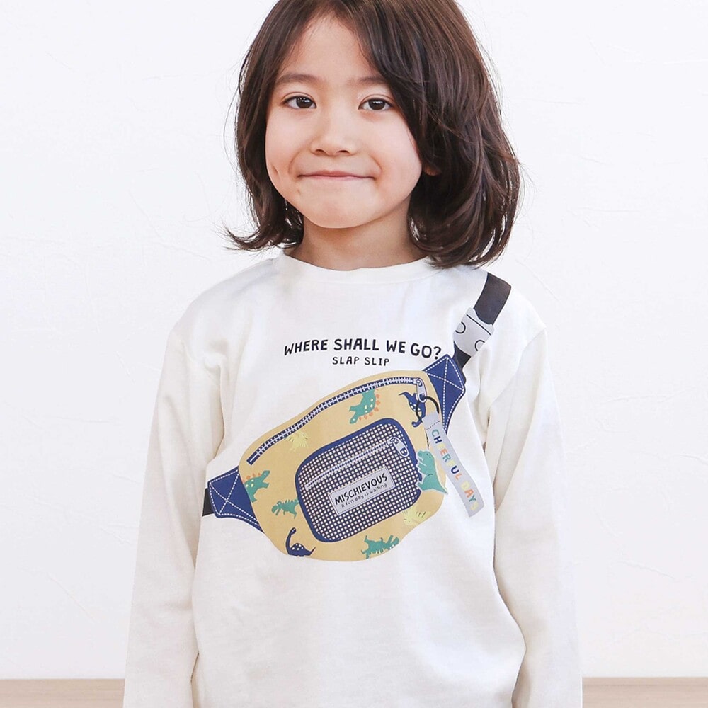 SLAP SLIP（スラップスリップ） 子供服 わくわく 男の子 長袖Tシャツ