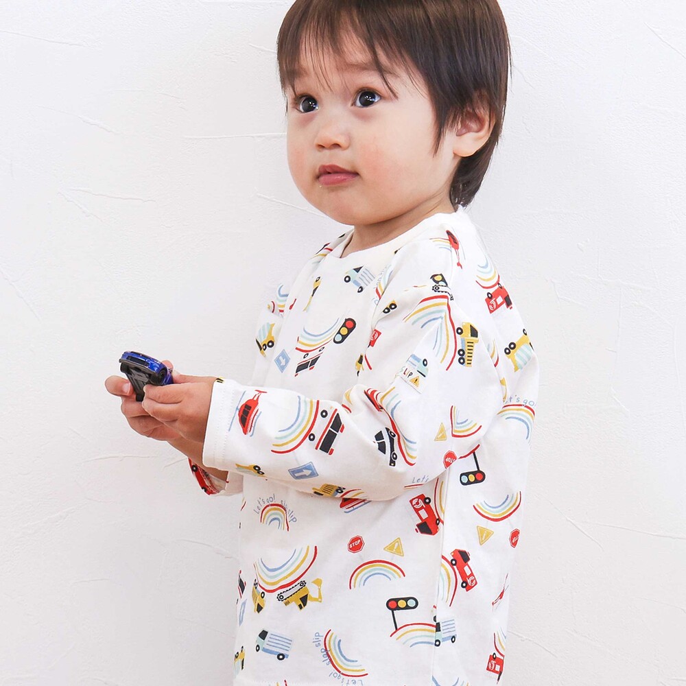 SLAP SLIP（スラップスリップ） 子供服 わくわく 男の子 長袖Tシャツ