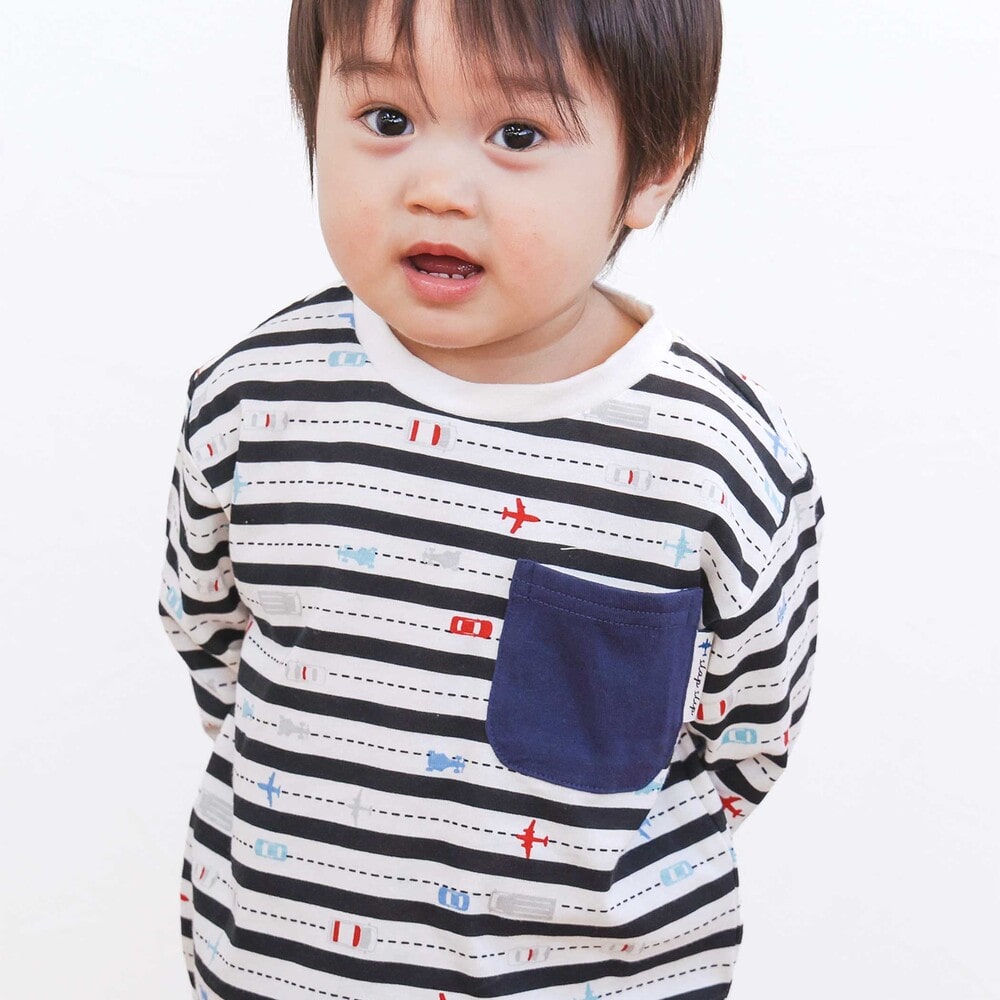 子供用品 SLAP SLIP（スラップスリップ） 子供服 わくわく 男の子 長袖Tシャツ