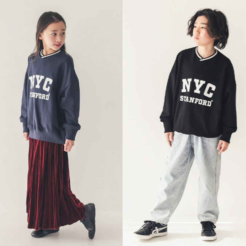 Jeans-b 2nd 子供服t NYC トレーナー キッズ 男の子 女の子